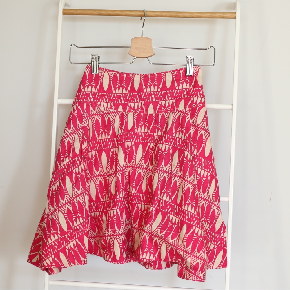 Floral A-Line Skirt